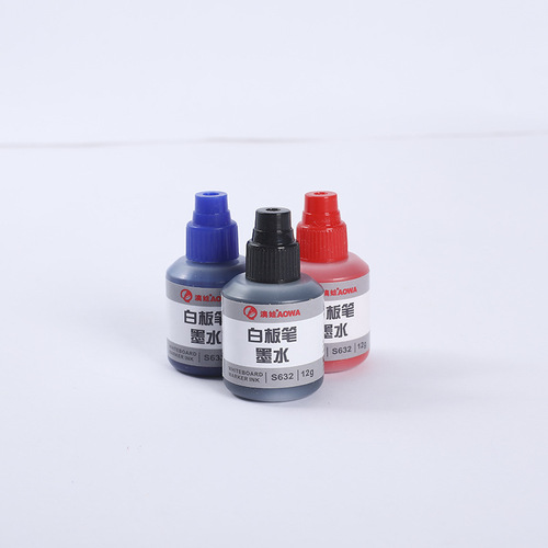 Whiteboard pen ink 12ml black red and blue ink refill liquid refillable whiteboard pen ink black ink refill liquid