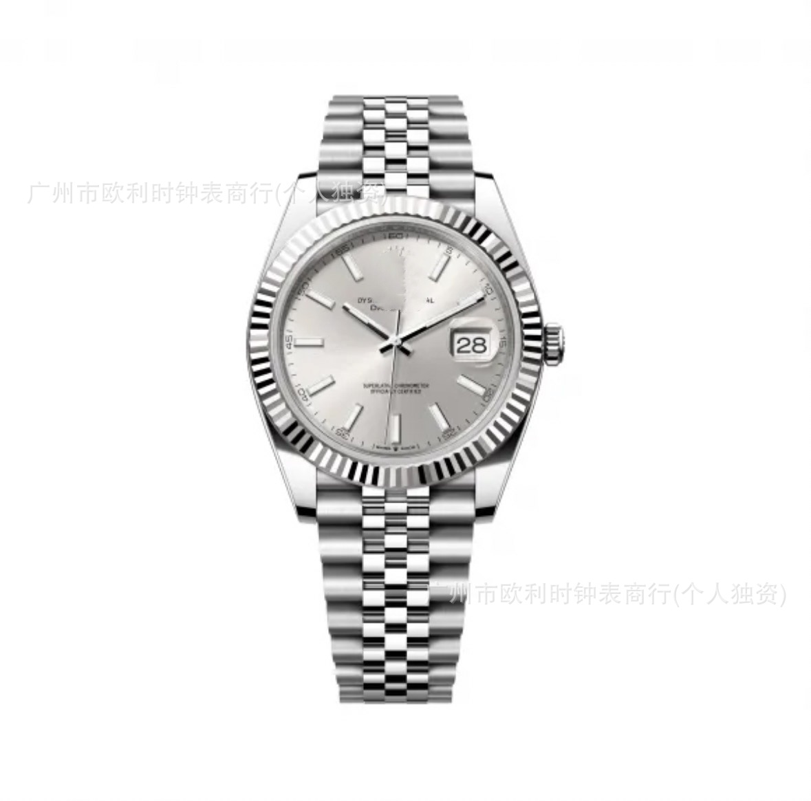 Laojia comercio exterior transfronterizo tendencia de moda hombre reloj mecánico automático tipo registro de correa de acero comercial impermeable reloj de luz nocturna