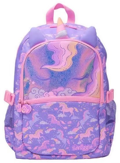 Smiggle grande kt Stitch mochila de gran capacidad de descompresión de doble hombro de dibujos animados