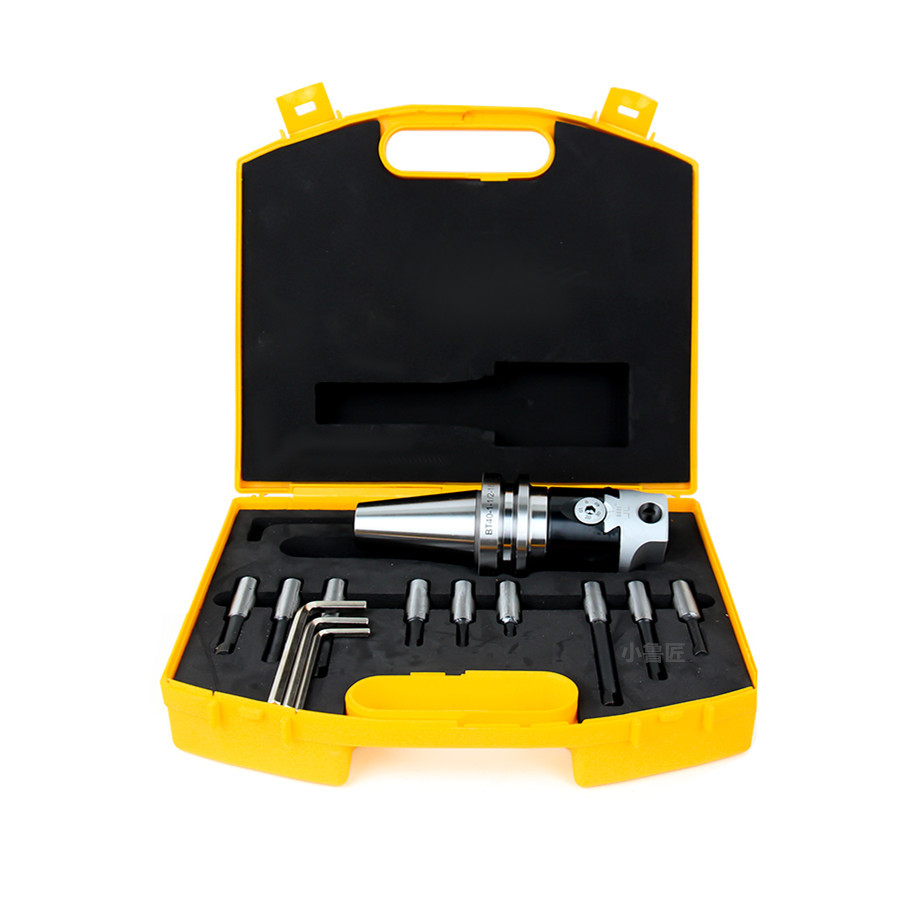 2寸镗头套装BT40柄 3寸镗头套装 F1-12 18mm9支 12支装镗孔器组合