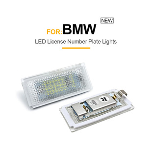 Suitable for 98-03 BMW E46/2D/M3 car LED license plate lamp original car license plate lamp replacement accessories
