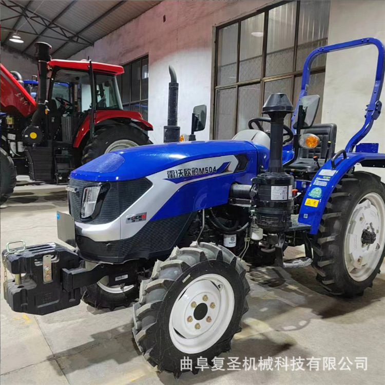 雷沃欧豹M504-2A中型四驱拖拉机 旋耕犁地播种中耕施肥机