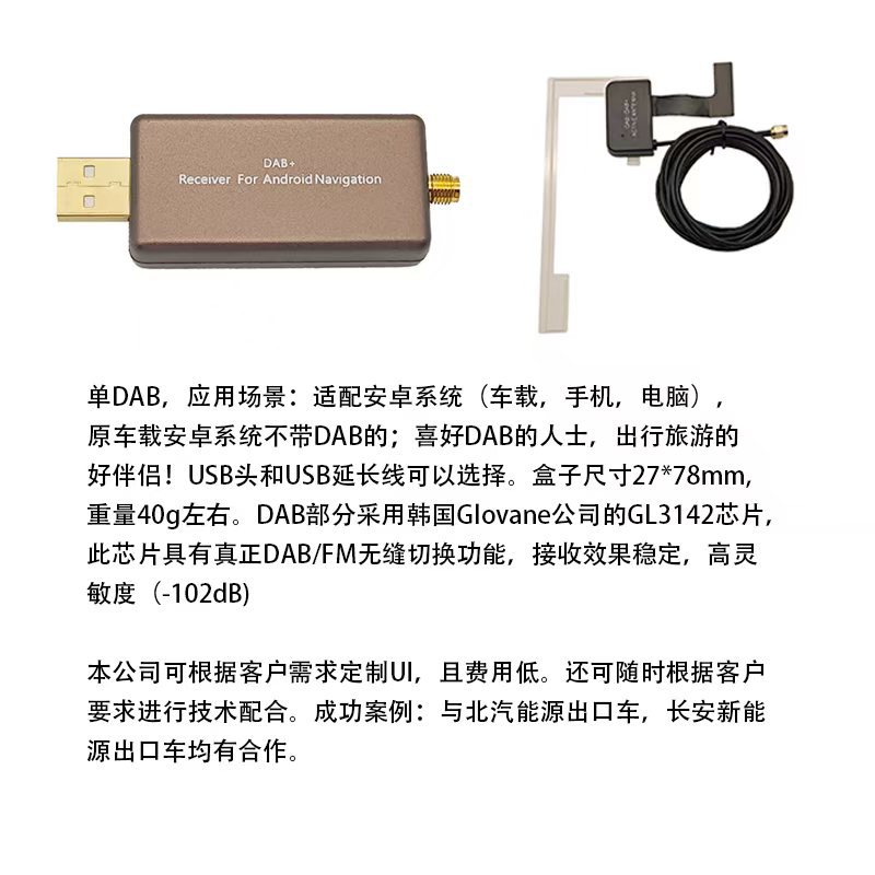 DAB 모듈 + 안테나(해외)