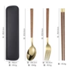 Korean golden set, 4 piece set