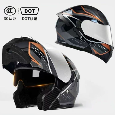 for Men and Women, Open-Face | Motosiklet kaskı (dəbilqə) - black-starry-sky-dot3c-certification-silver-plated-mirror-high-definition-mirror-m54-56-head-circumference