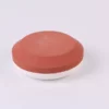 Round whetstone red and white