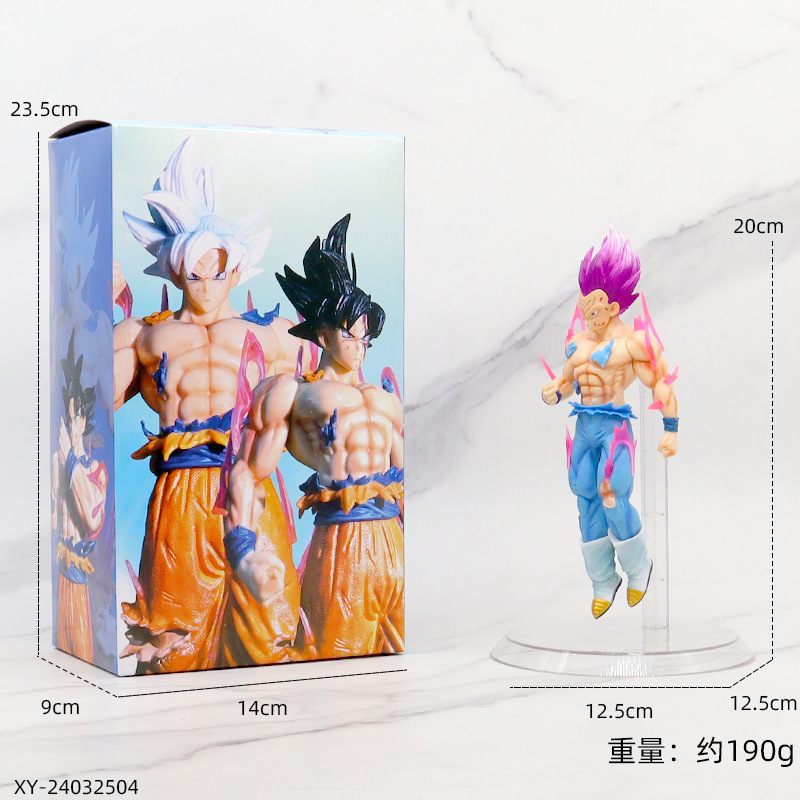 Juego de moda anime Dragon Ball Sun Wukong mano accesorios de modelos periféricos Wujita Veget Saiyan Gift