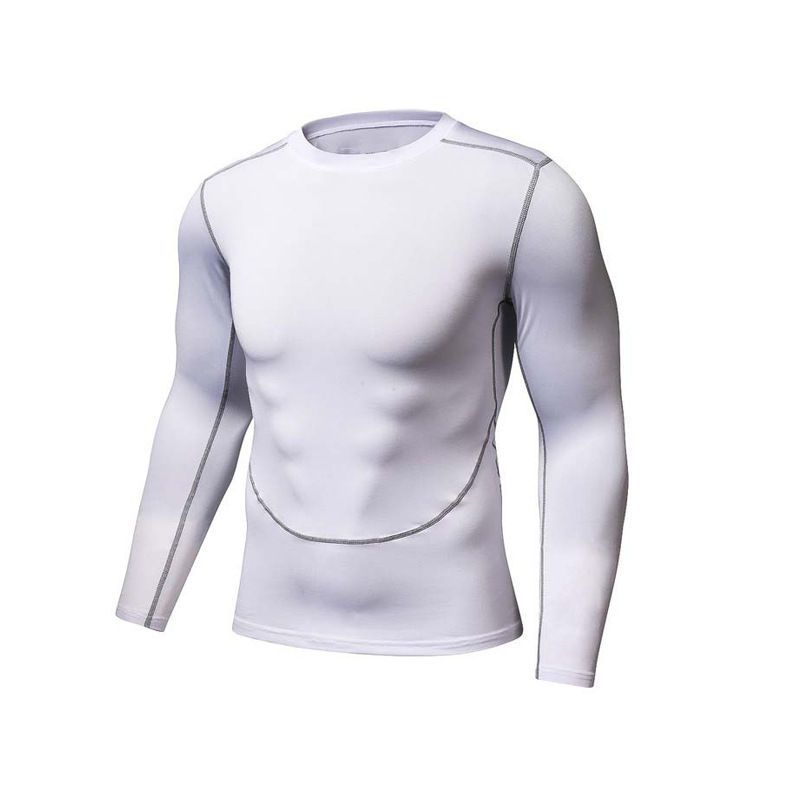 chaleco deportivo de mangas cortas y largas de baloncesto apretado de hombre base deportiva de secado rápido transpiración entrenamiento de fitness ropa de entrenamiento