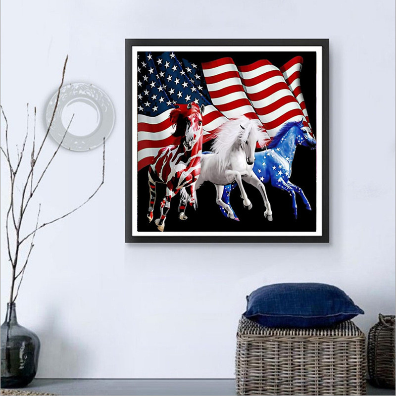 Diamond Painting American Flag