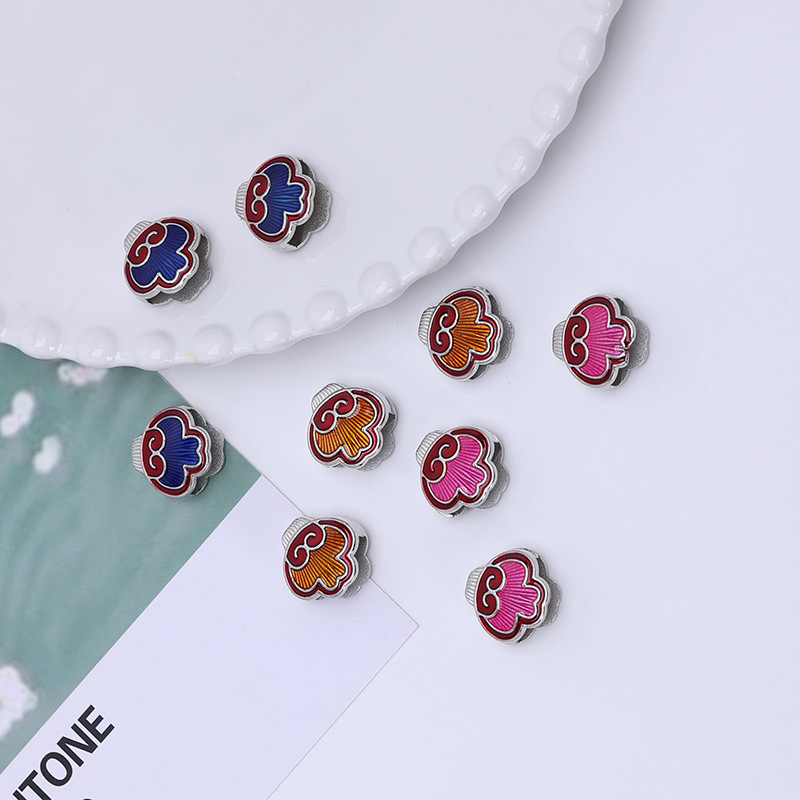 祥云流苏吊穗帽子配件DIY CCB流苏滴油帽子 颜色可更改详情1