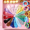 Gift box, hairgrip, hair rope, set, hair accessory, jewelry, European style, suitable for import, simple and elegant design