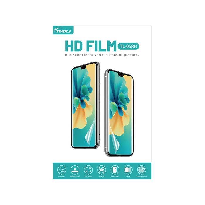 La nueva máquina inteligente de corte de película TL - V2 de 13 pulgadas y 16 pulgadas de tuoli corta la película del cuaderno de la tableta del teléfono móvil de datos en la nube.