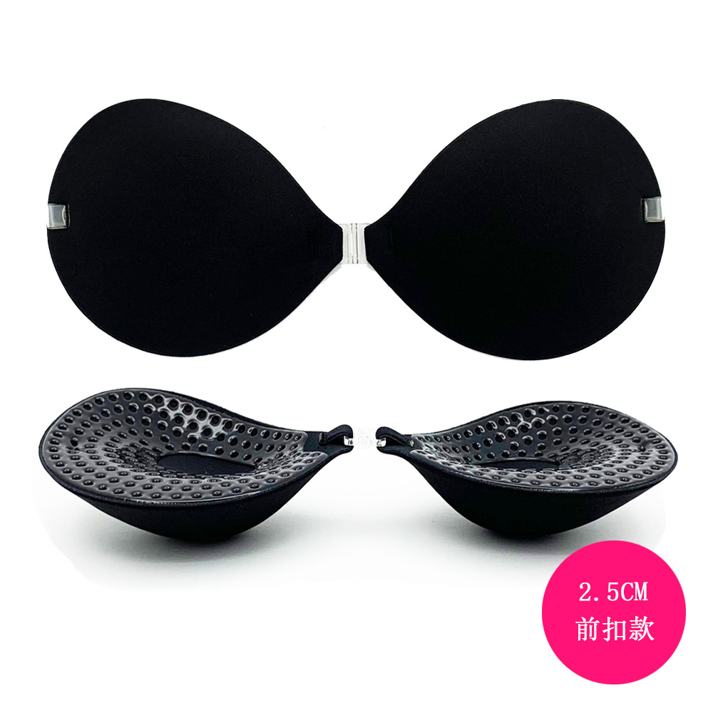 Producción y ventas pequeño pecho engrosado pegatinas en el pecho 5CM de espesor sujetador invisible pecho plano grande de silicona pegatinas en el pecho vestido de novia pegatinas de mama