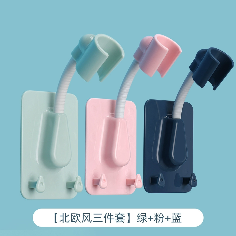 Poron -free nail rack can adjust children's bath water faucet Shower stent fixed wholesale