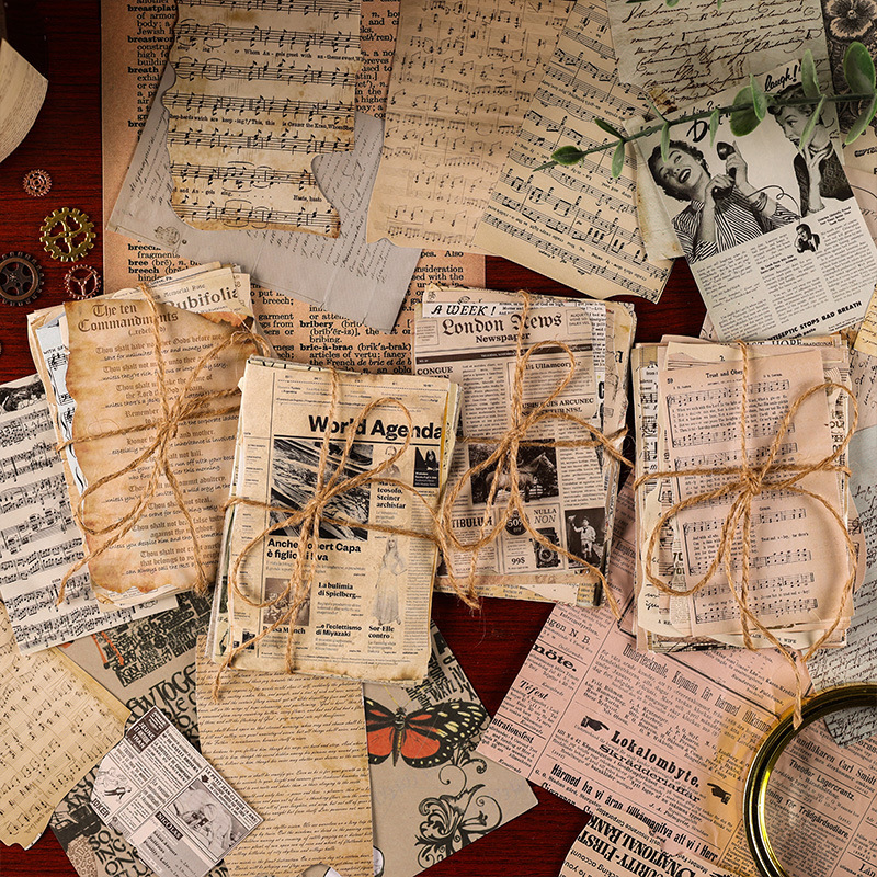 Texto retro Diario material pegatinas DIY Diario pegatinas infantiles Fondo inglés material retro papelería pegatinas