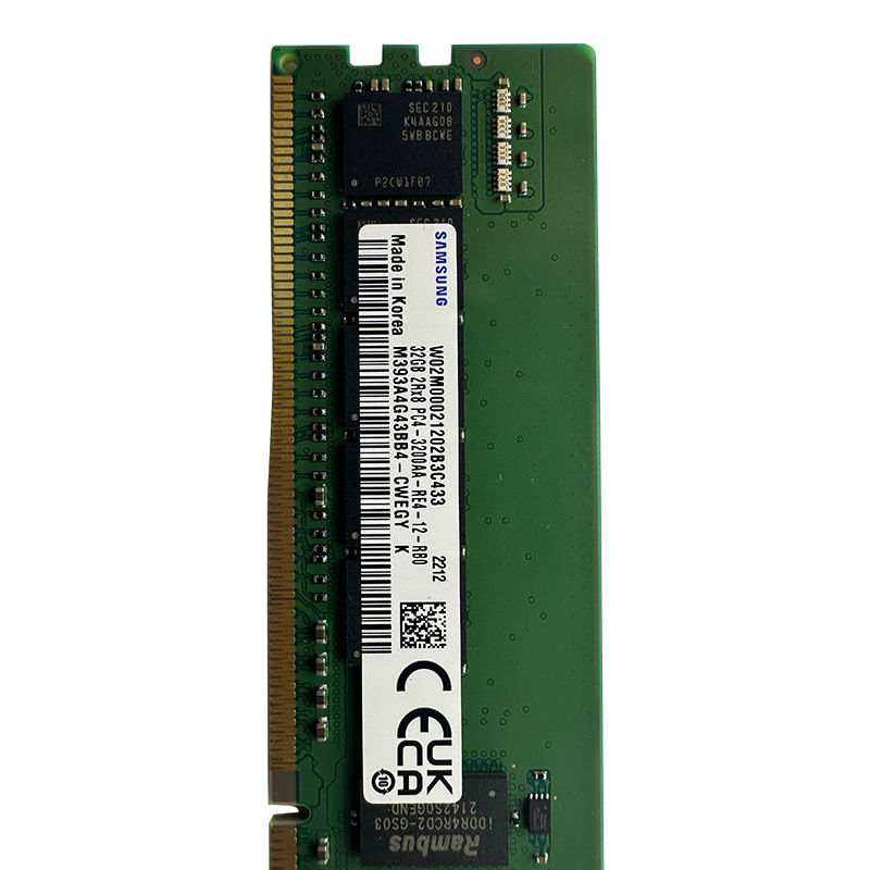 Aplicable RAM 32GB DDR4 3200MHZ DIMM RECC Memory Strip Samsung, SK   Magnesia