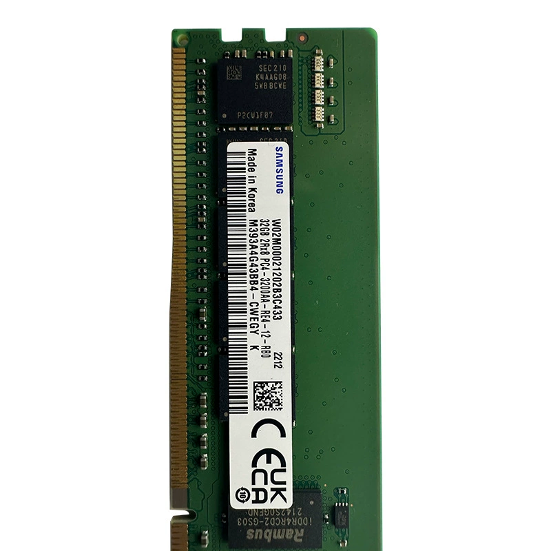 Подходит для оперативной памяти 32ГБ DDR4 3200МГц DIMM RECC планка памяти Samsung, SK Micron