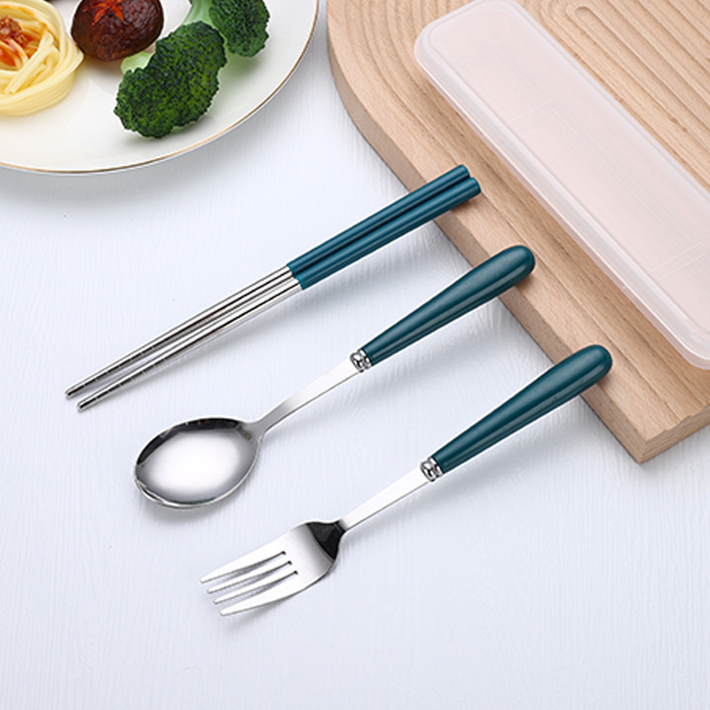 다크 블루 3 피스 세트 (상자 포함)