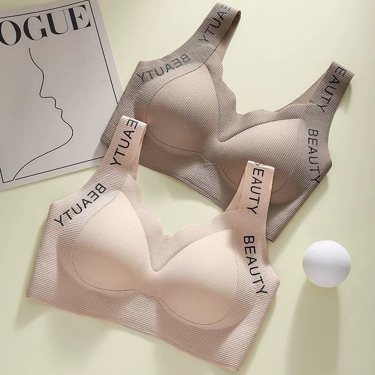 Venta directa de fábrica comercio electrónico transfronterizo Sudeste de Asia Vietnam Tailandia damas sin costuras sujetador de recogida lateral cómodo