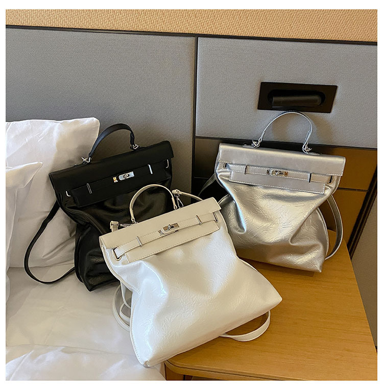 2023 Neue Doppel-Umhängetasche, Einzel-Umhängetasche, Umhängetasche, Dreifach-Nutzungstasche, Handgriff-Muster, Öl-Ledertasche, große Kapazität, beliebte Eimertasche_voghion.com