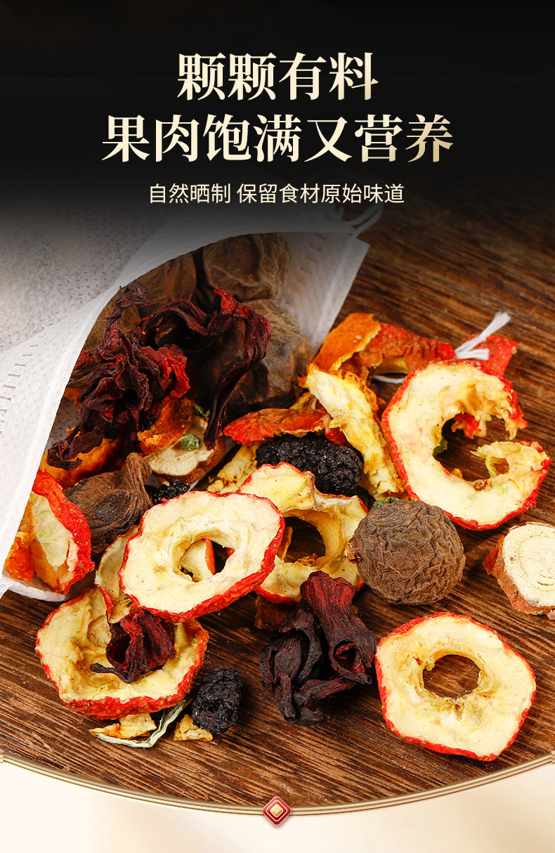 Suan Mei Tang Herbal Soup Pack (Old Beijing Style) — Smoked Plum, Hawthorn & Rose Hip Summer Brew specifications