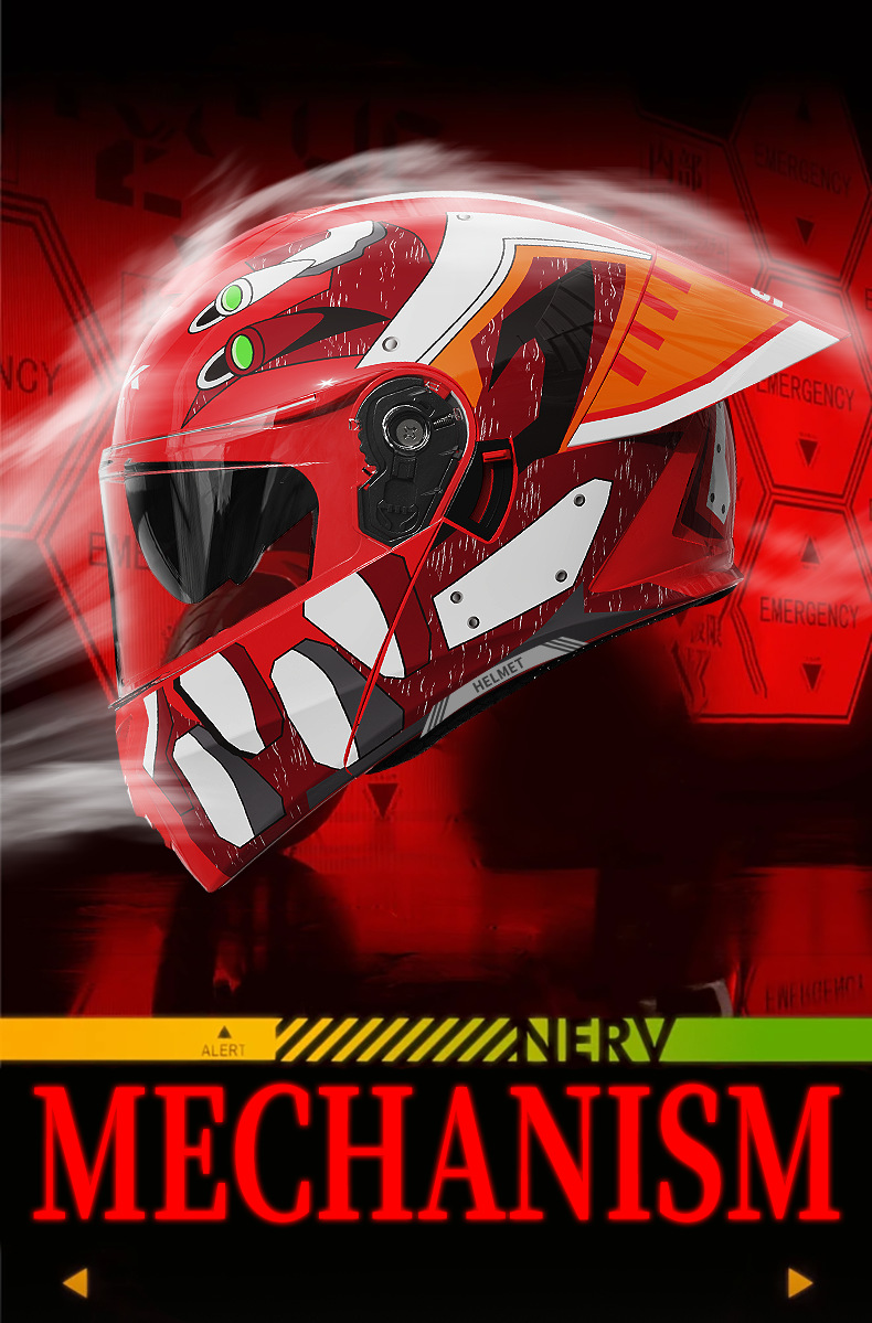 3C/DOT Motorcycle Open-Face Helmet for Women, Warm Winter Full-Face Helmet, Motorcycle Helmet for Men, All-Season Safety Helmet