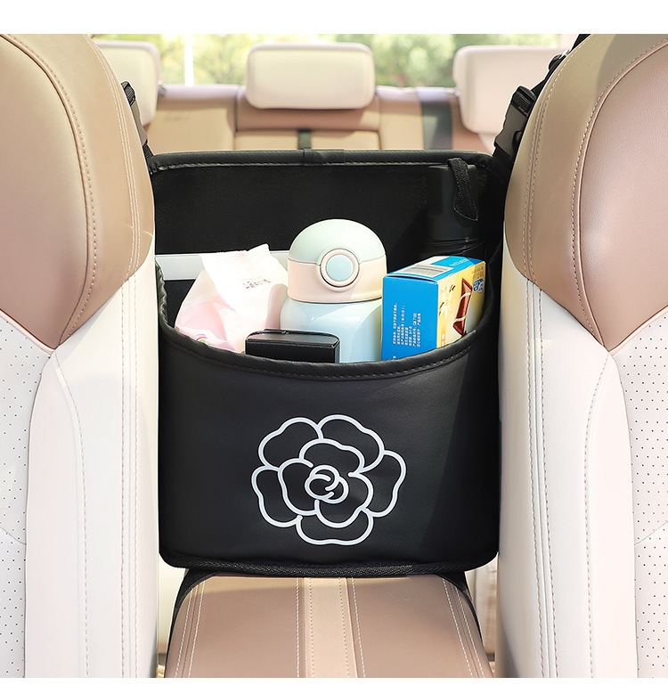 Car seat middle storage bag multifunctional car armrest box storage bag cartoon car storage pocket hanging bag
