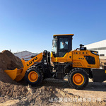 出口3吨建筑工程大铲车 农用树木抓草抓木机 20型装载机推雪机