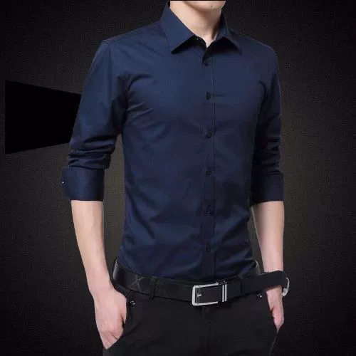 Blue long-sleeve