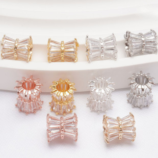 14k��ɫ�ʯ����С�U��Ͱ��diy�Ʒ�������朴��������������
