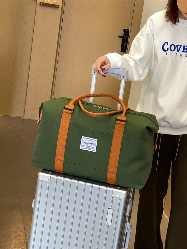 Bolsa de transporte para mujer, bolsa de almacenamiento de equipaje para cortas distancias, bolso de viaje, bolsa de viaje de negocios Oxford de gran capacidad para estudiantes, portátil image 5