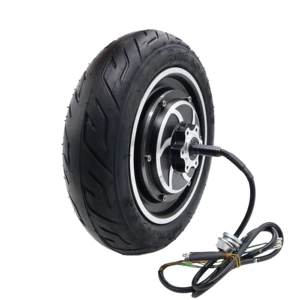 10 Düym 48V500W Hub Motor Vakuum Təkər Alron Hilop Skuter Motoru