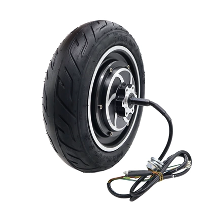 10 Inch 48V500W Hub Motor Vacuum Tire Alron Hilop Scooter Motor 10X2.70-6.5