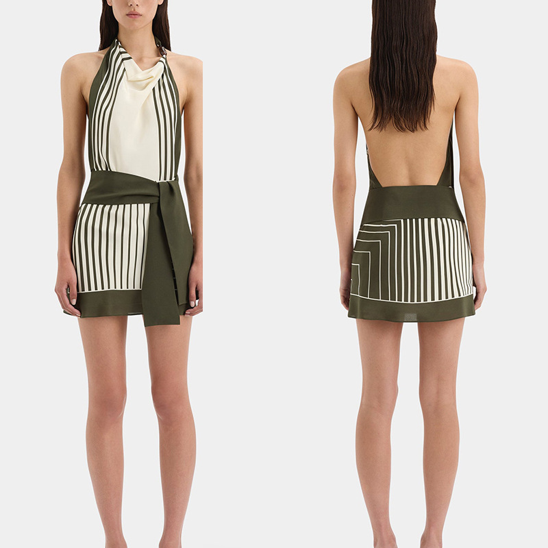 summer sexy small mini-skirt sleevless