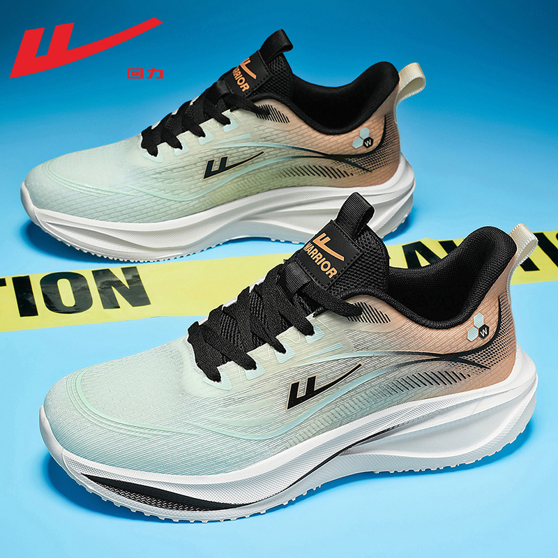 Men's Warrior Breathable Mesh Running Shoes With Soft Sole_voghion.com