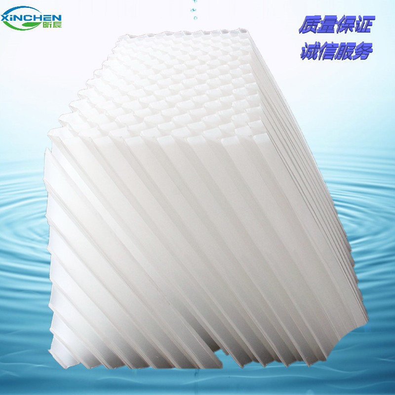 沉淀池斜管填料 六角蜂窝填料 全新PP斜管乙丙共聚填料沉淀池填料