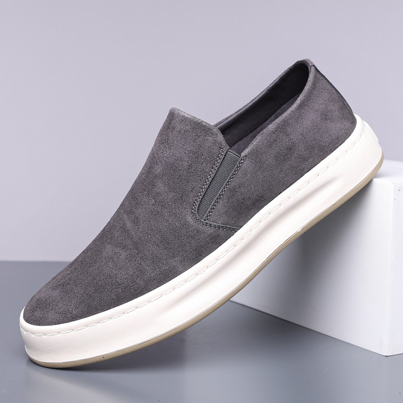 2025 Spring New Men's Casual Sneakers Comfortable Versatile Breathable Loafers Slip-On Lazy Shoes_voghion.com