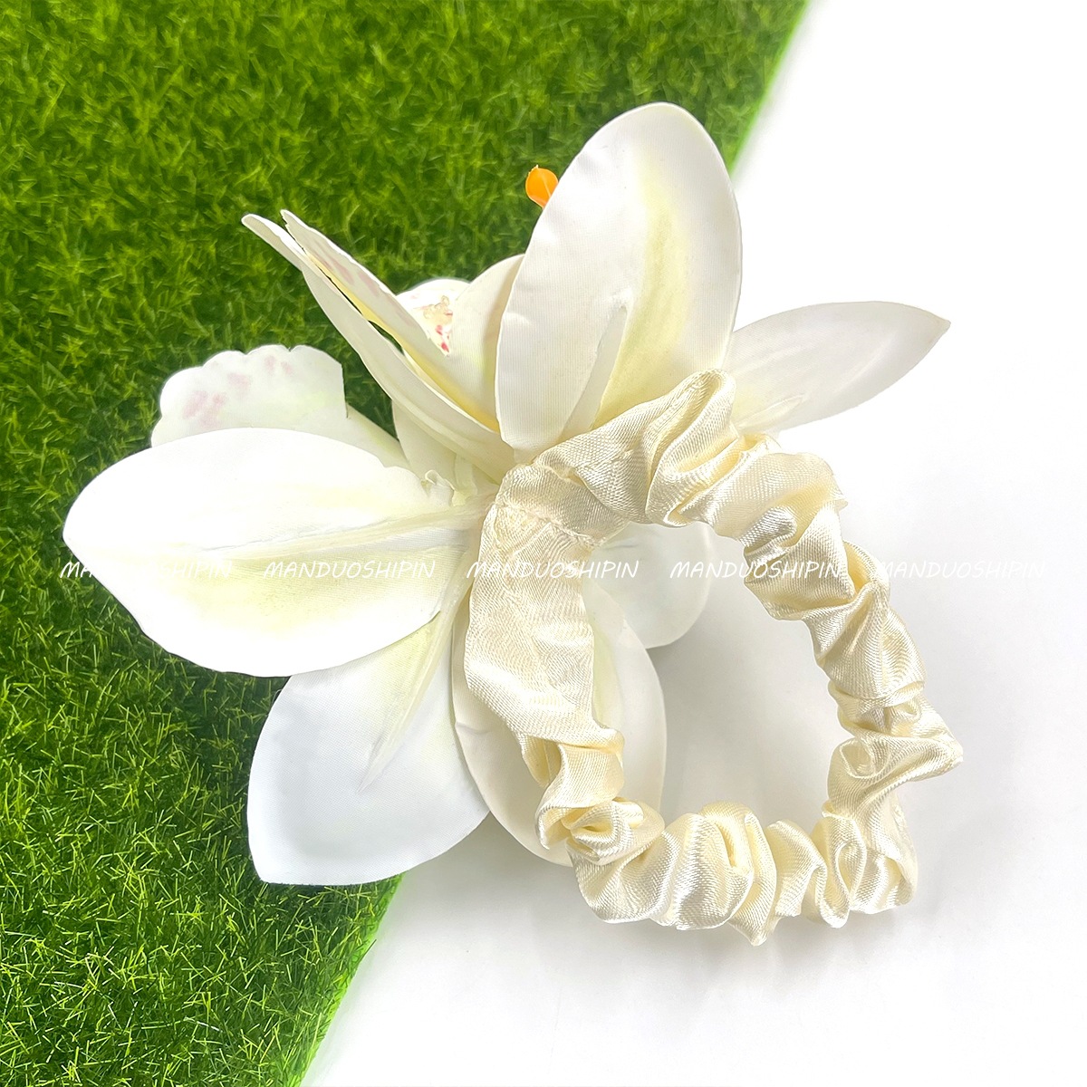 30g Weight Hair Sticks, Hair Tie, Insert comb Hair Accessories Type 1 Piece Quantity Holiday, Tea Party Occasion Cloth Material Flower Pattern All Seasons Season Women's Gender Pastoral Style Pastoral Women's Flower Cloth Hair Sticks Hair Tie Insert Comb 18