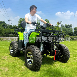 200Cc Four-Wheel Off-Road Raptor Atv Atv Bubble Wrap Daniel All-Terrain Gasoline Stepless Variable Speed Entertainment Motorcycle
