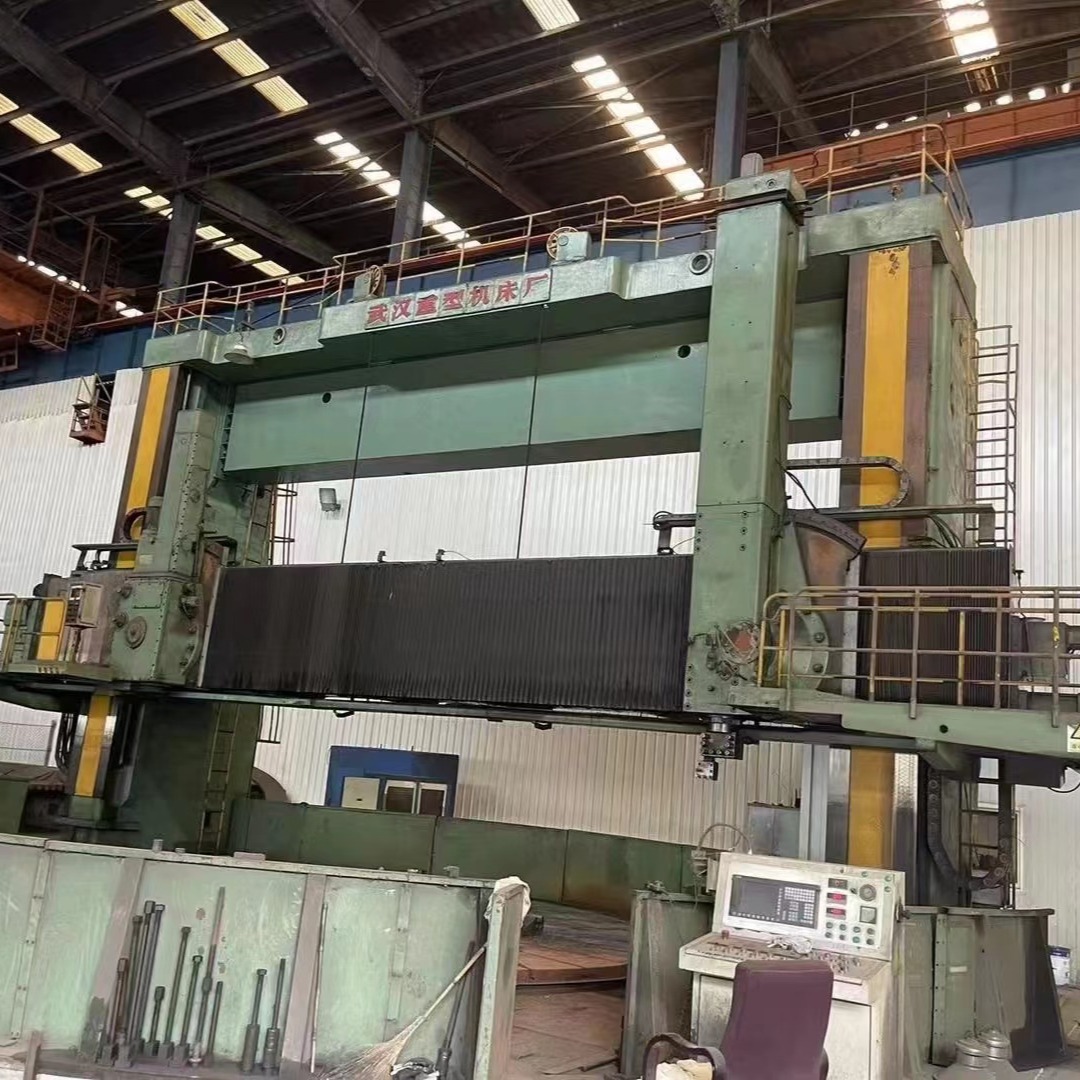 处理二手武重CK52100数控立式车床工作台直径7000主轴功率100