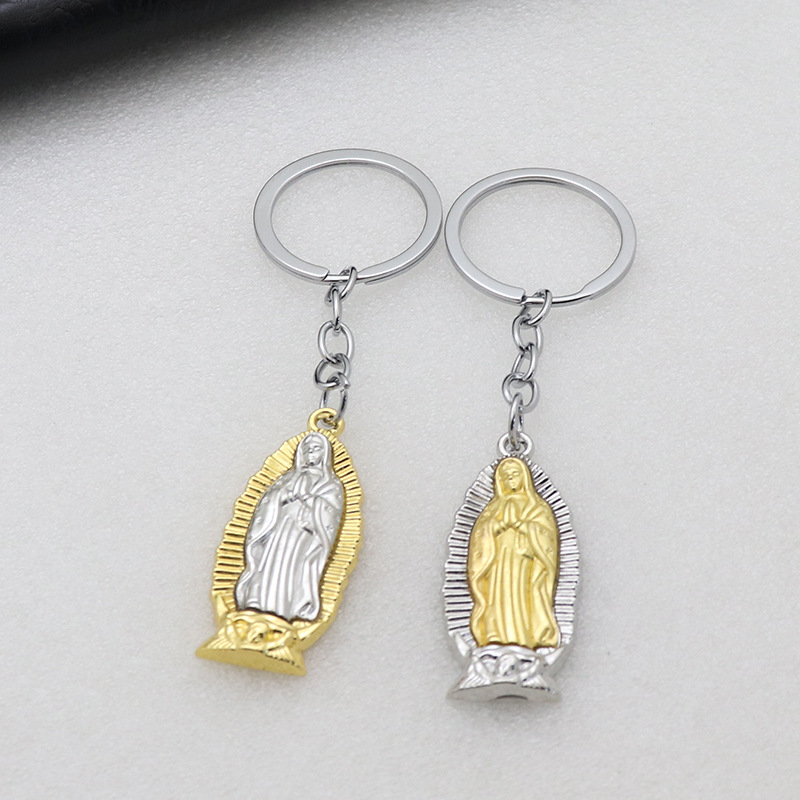 10g Weight 1 Piece Human Bag Cartoon Bag Pendant Keychain Alloy Metal Retro Bag Pendant Keychain