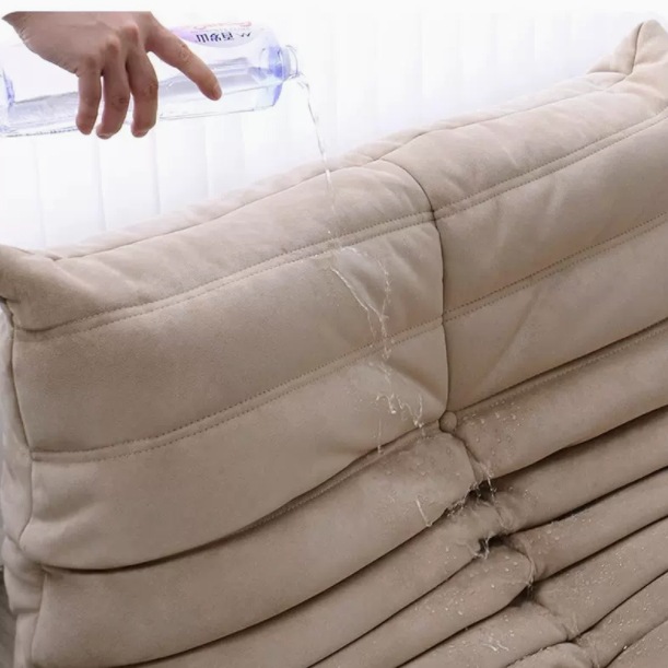 Sofá de compresión tipo oruga, sofá perezoso de forma libre, minimalista, individual/doble, sillón de ocio, sofá de tela moderno