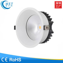 2025新款嵌入式窄边cob筒灯防水IP65灯体14w20w30w40w卫生间筒灯
