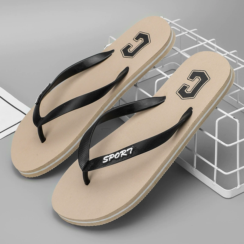 Летние британские шлепанцы мужские корейские тапочки мужские пляжные туфли трансграничные сандалии Flip-flops