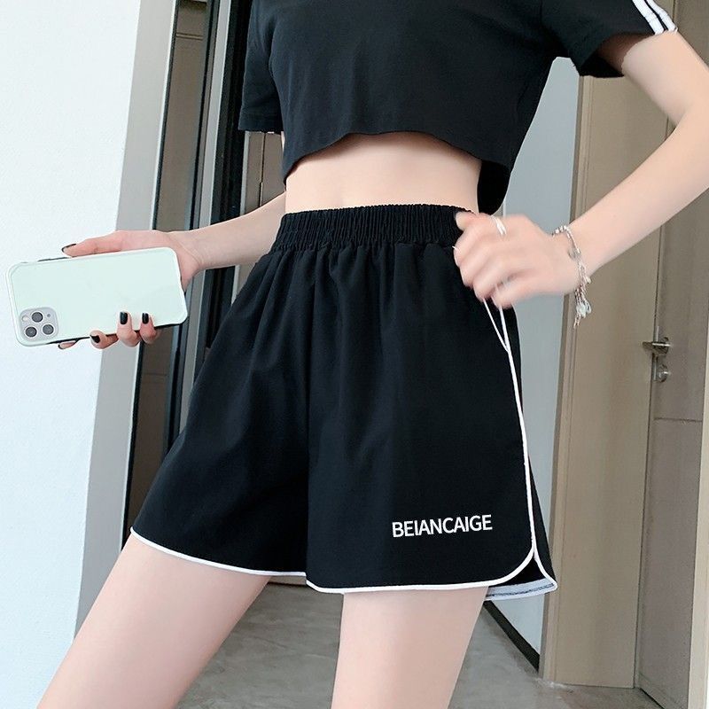 Women's Summer Sports Shorts, Loose Fit for Running and Fitness, High-Waisted Wide-Leg Quick-Dry Casual Home Sleep Pants Women's Summer Sports Shorts, Loose Fit for Running and Fitness, High-Waisted Wide-Leg Quick-Dry Casual Home Sleep Pants