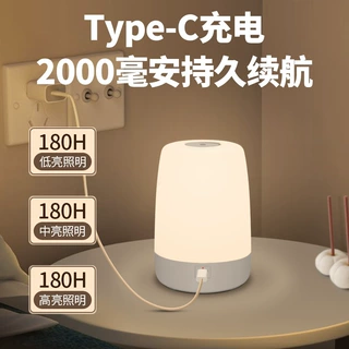 跨境新款模拟日出唤醒灯LED闹钟唤醒小夜灯卧室宿舍七彩氛围灯
