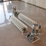 电动滚刷清扫器厂家皮带输送机定制带宽1000耐磨尼龙丝螺旋刷刷辊