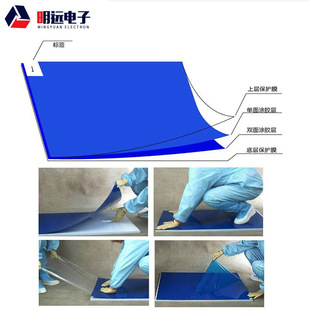 Disposable Dust Removal Mat Wholesale Shoe Sole Dust Removal Dust Purification Workshop Laboratory Entrance Door Clean Dust Removal Mat