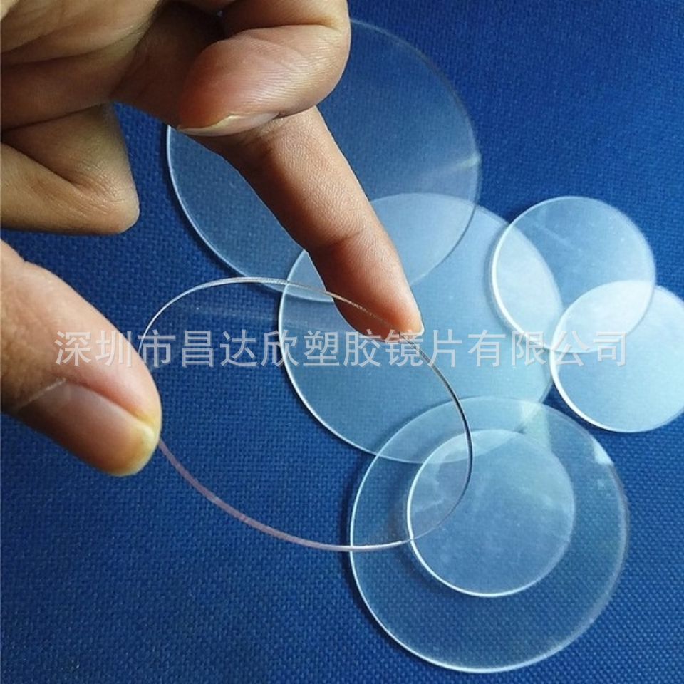 热销透明塑料片 亚克力透明圆片 亚克力透明镜片 PC透明镜片
