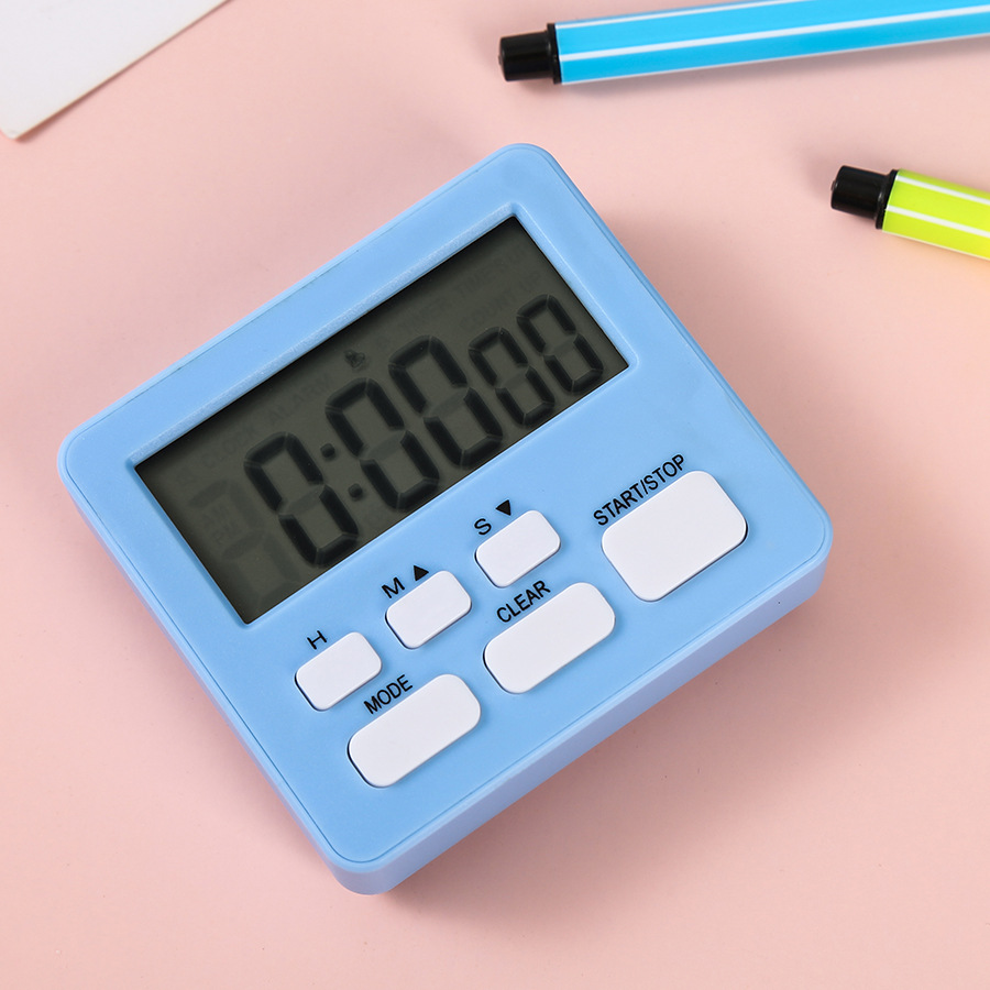 207 cocina multi-función de Cuenta atrás positiva reloj despertador electrónico de gestión de tiempo Digital cronómetro temporizador de Cuenta atrás